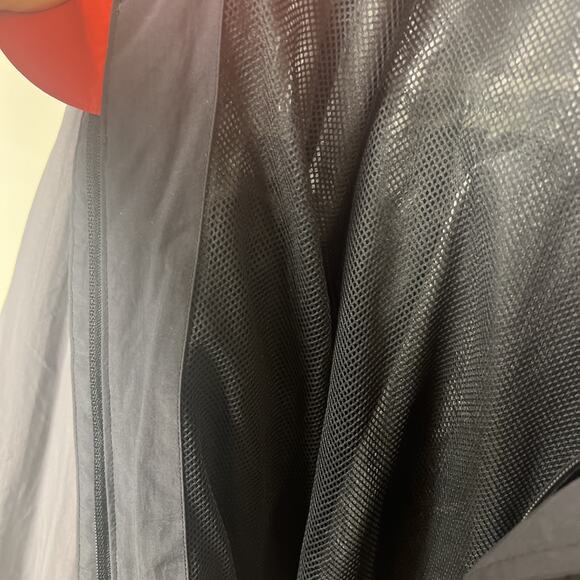 Coleman Max Jacket Mens 2XL Jacket Black Gray Hoodie Outdoor Rain Coat Camp Wind - Picture 9 of 9